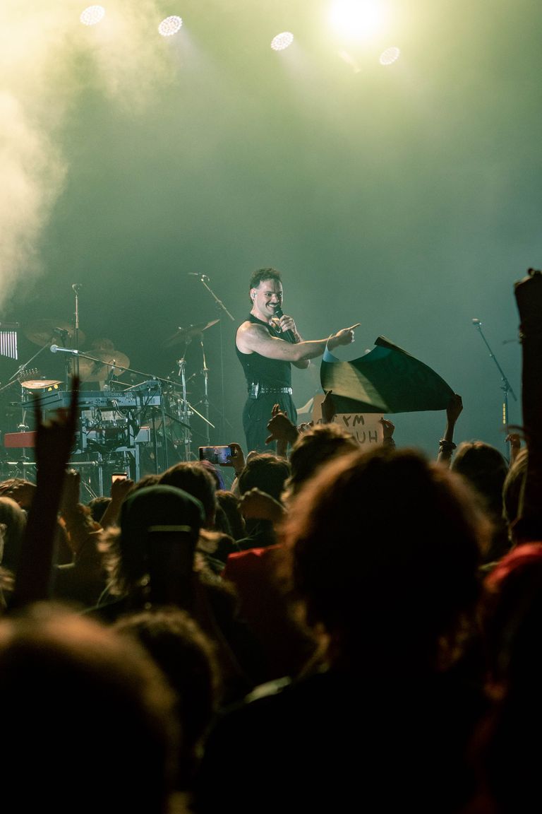 James Marriott performing live at Hindley Street Music Hall in Adelaide